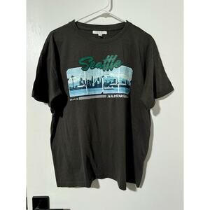 2023 MLB Seattle All Star Game T-Shirt Gray | NWT Size L Wear by Erin Andrews